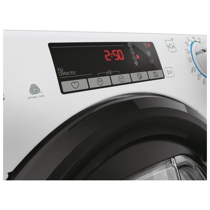 Candy CRO4H7A2TBE-S Smart Pro Asciugatrice Pompa di Calore Slim 7 Kg Classe E Wi-Fi Bluetooth 14 Programmi (85x60x48 cm) colore Bianco