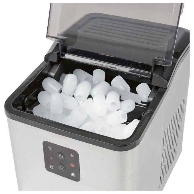 ProfiCook PC-EWB 1253 Macchina per cubetti di ghiaccio 12 kg-24h 120 W con display LED colore Nero Grigio