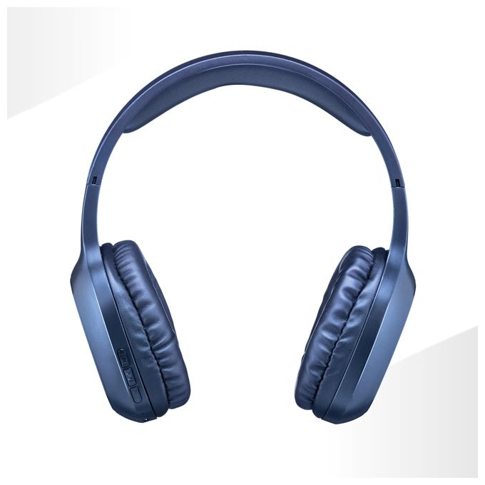 Cellular Line Music Sound Cuffie con Microfono Bluetooth Azzurro