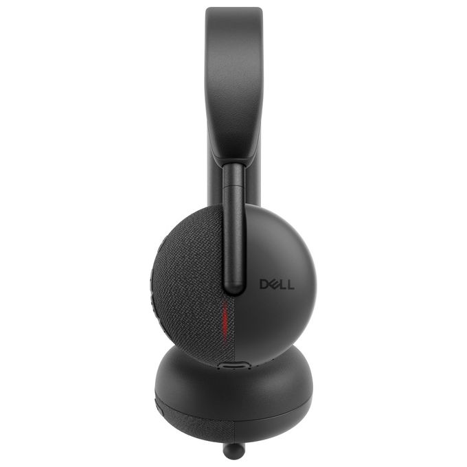 DELL WL3024-DWW Cuffie senza fili Pro Auricolare Con cavo e senza cavo Bluetooth 5.3 Cancellazione rumore AI Microfono asta 41 h autonomia colore Nero