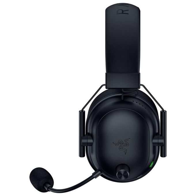 Razer RZ04-04960100-R3M1 BlackShark V2 HyperSpeed Cuffie Gaming Wireless 2.4 GHz Bluetooth 5.2 Driver 50mm THX Spatial Audio autonomia 70 ore colore Nero