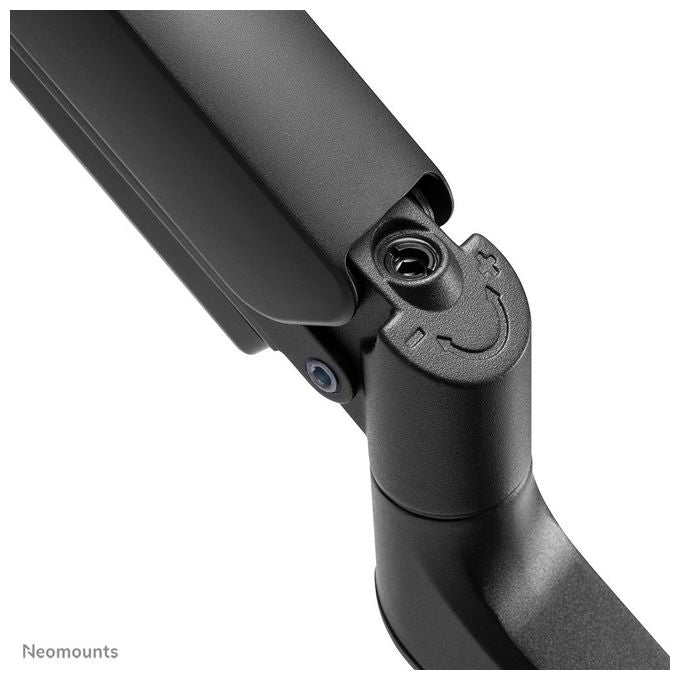 Neomounts DS75-450BL2 Braccio per Monitor 2 Schermi 17-32'' Regolabile Altezza Profondita' Rotazione 360° con Molla a Gas e Blocco 180° colore Nero