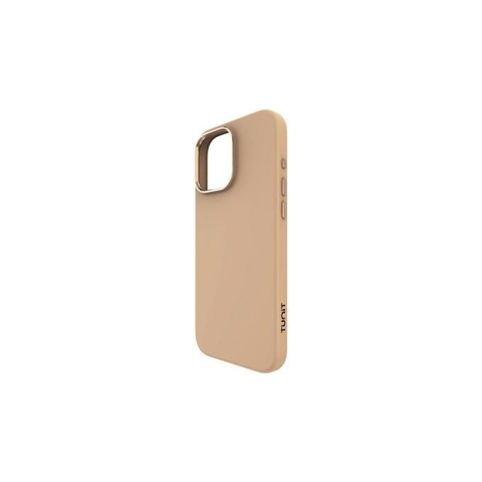 Tunit Clear Cover per iPhone 16 Pro Max Soft Touch in Silicone con MagSafe