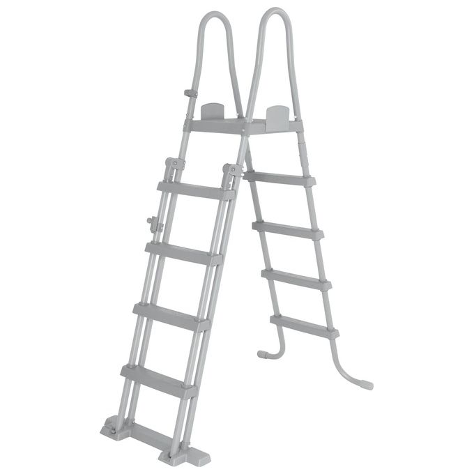 Bestway 5612B Power Steel Piscina Fuori Terra Rettangolare 640x274x132 cm 19281 L Filtro Sabbia colore Bianco