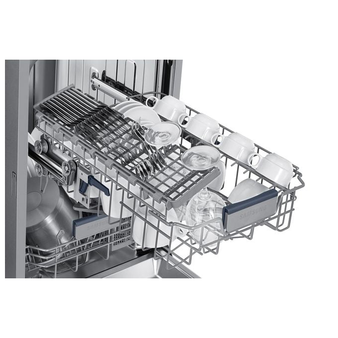 Samsung DW50R4060BB Lavastoviglie Incasso Slim 9 coperti Classe E 44 dB AquaStop Auto Open (82x45x55 cm) colore Nero