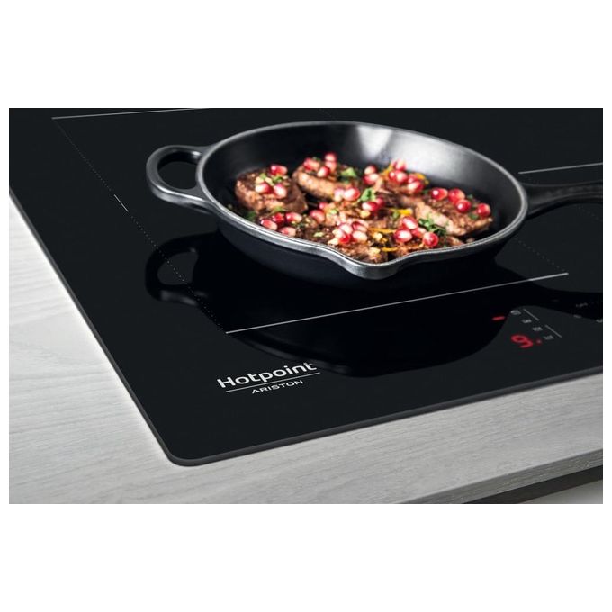 Hotpoint HB 3160C NE Piano cottura a induzione 59 cm 4 zone Flexi Duo Touch 7200 W colore Nero