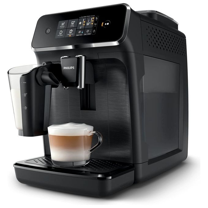 Philips EP2230-10 Series 2200 Macchina da caffe' Automatica 1,8 L 15 bar 1500 W LatteGo 3 bevande Display Touch colore Nero