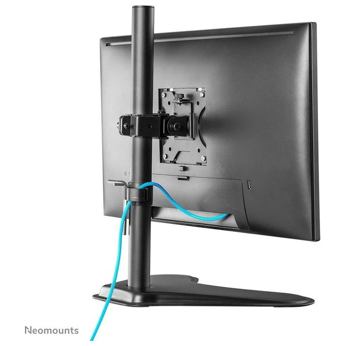 Neomounts FPMA-D550SBLACK Supporto da Scrivania per Monitor 13-32 Pollici VESA 75x75 100x100 mm Regolabile Altezza Inclinazione Rotazione Acciaio 8 Kg colore Nero