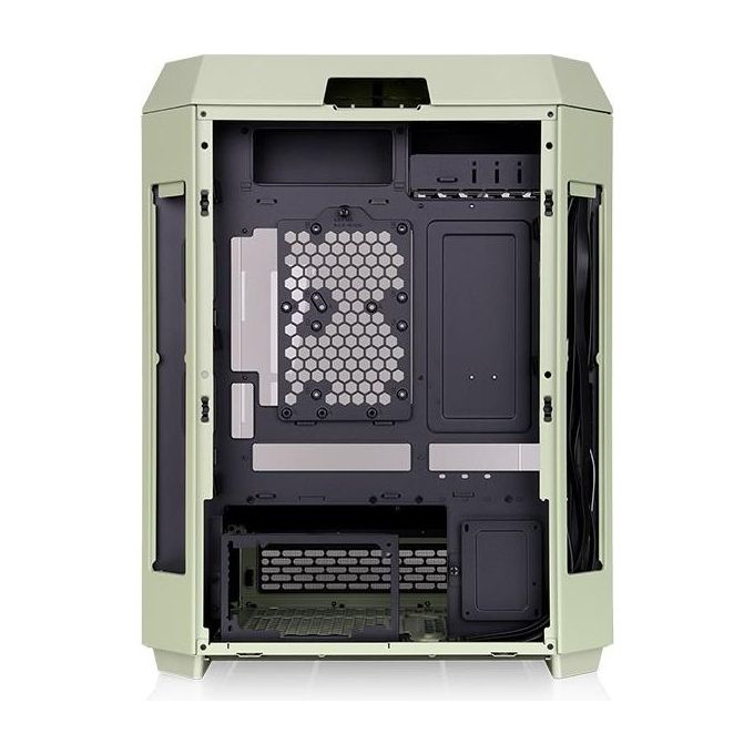 Thermaltake CA-1Z1-00MEWN-00 The Tower 600 Case PC Midi Tower ATX Micro ATX Mini ITX Vetro Temperato USB 3.2 Gen 1 Type A 4 Porte USB 3.2 Gen 2 Type C 1 Porta colore Verde chiaro