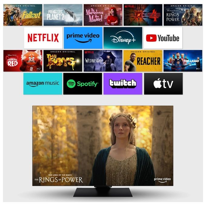 Panasonic TV-55Z80AEZ Serie Z80 Smart TV OLED 55'' 4K Ultra HD Fire TV 120Hz Dolby Vision Atmos Game Extreme colore Nero