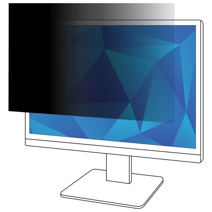 3M OFMDE001 Filtro Privacy per Monitor Widescreen da 19,5''