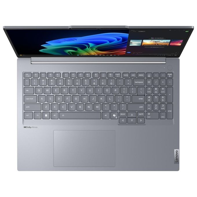 Lenovo 21NH0005IX ThinkBook 16 G7 QOY Notebook 16'' Snapdragon X1P-42-100 16 GB RAM 512 GB SSD Wi-Fi 7 Windows 11 Pro colore Grigio