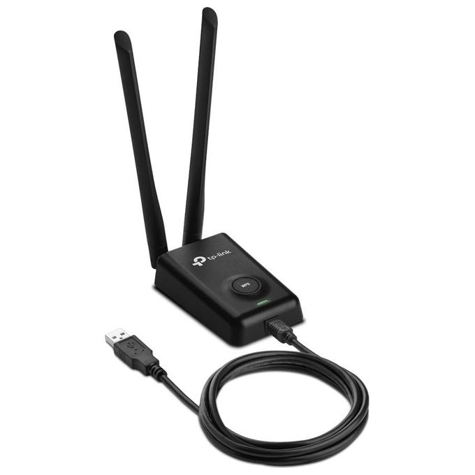 TP-LINK Adattatore Wireless 300m 802.11n-g-b-high Power Fino 500mw