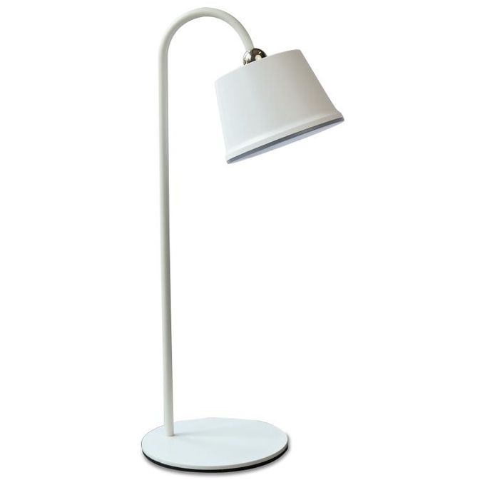 New Majestic Lampada Led da Tavolo Alba Ricaricabile Testa Magnetica Luce Regolabile Comandi Touch