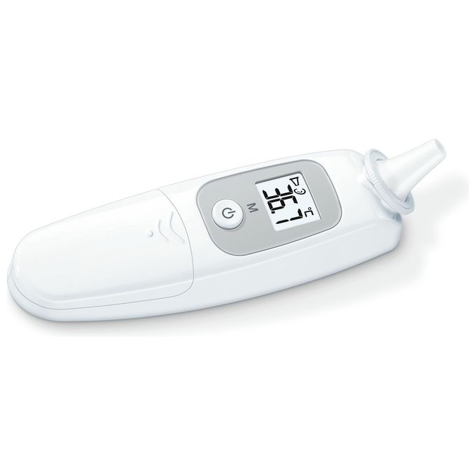Beurer FT 78 Termometro Digitale Auricolare Bianco-Grigio