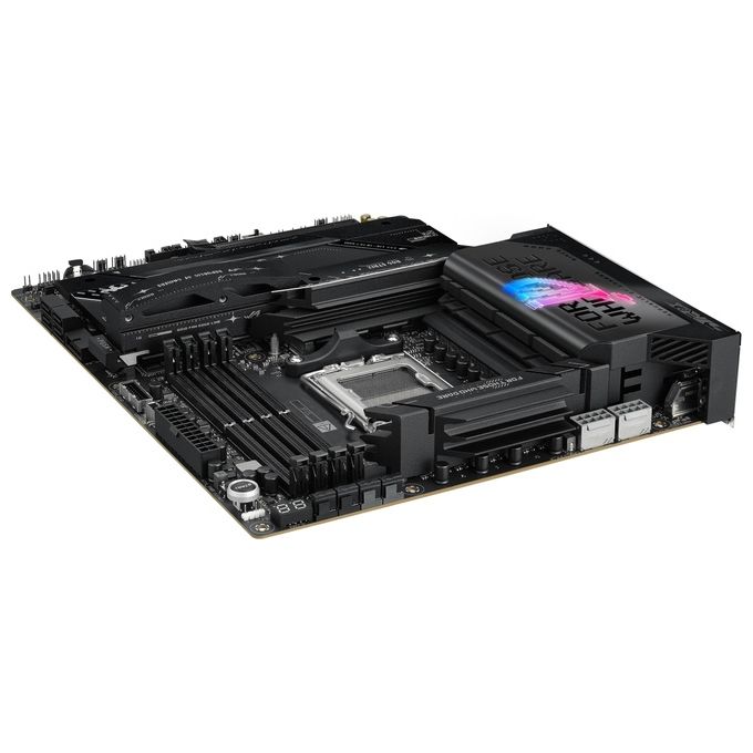 Asus 90MB1IB0-M0EAY0 ROG Strix X870E-E Gaming WiFi Scheda Madre ATX Socket AM5 DDR5 PCIe 5.0 5x M.2 Wi-Fi 7 USB4