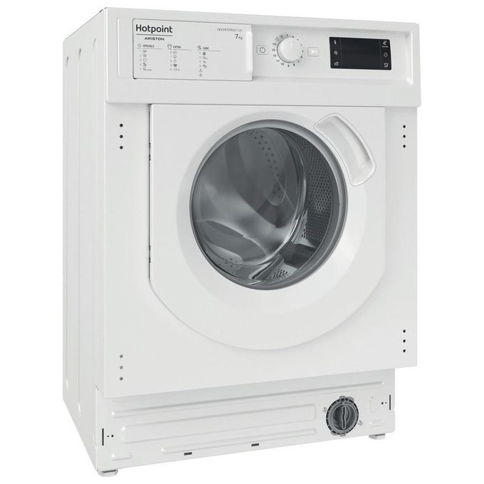 Hotpoint BI WMHG 71483 EU N Lavatrice Carica Frontale da Incasso Partenza Differata Classe energetica D (A+++) Capacita' di carico 7 Kg Centrifuga 1400 Giri-min Motore Inverter Woolmark Green