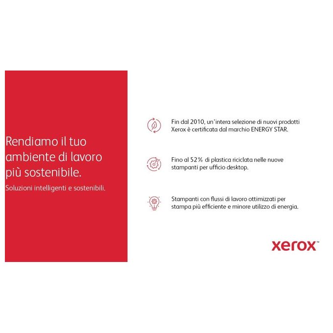 Xerox B410V_DN Stampante Laser Monocromatica A4 47 ppm Fronte-Retro Automatica 2 Vassoi Totale 650 Fogli Colore Grigio Bianco