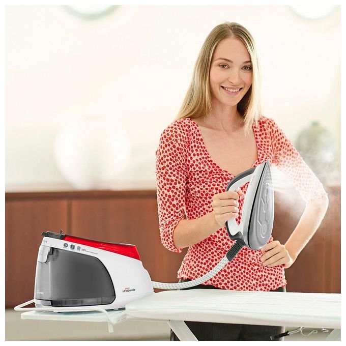 Polti PLEU0262 La Vaporella XM84C Ferro da Stiro con Caldaia 2350 W 7,5 bar 1,5 L 4 Programmi Funzione Eco colore Bianco Rosso