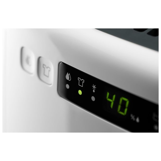 De'Longhi DEXD216RF AriaDry Deumidificatore 16L-giorno 285W Filtro 3 Azioni Serbatoio 2.1L R290 colore Bianco