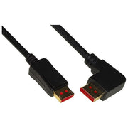 Link Cavo di Connessione Displayport 1.4 8k 18mt Connettore Angolato a Sinistra