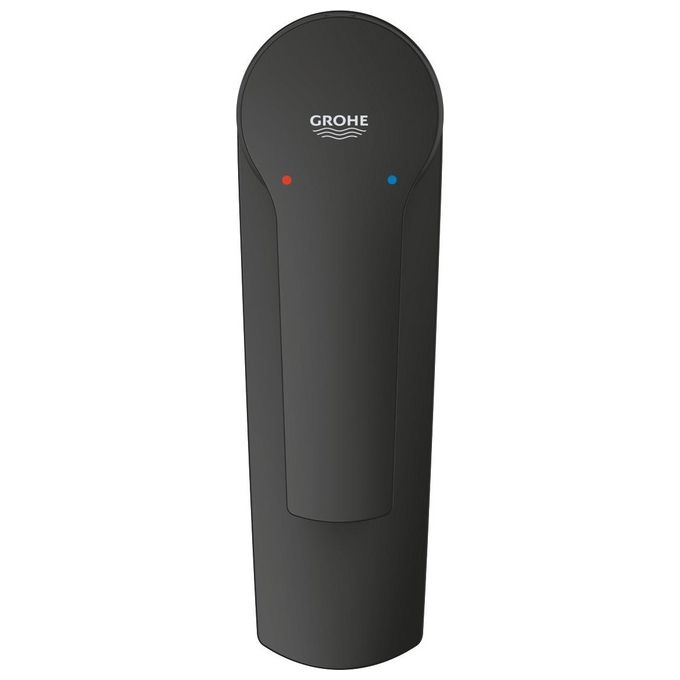 Grohe 235502432 Start Miscelatore Monocomando Lavabo Taglia S Monoforo SilkMove EcoJoy colore Nero Opaco