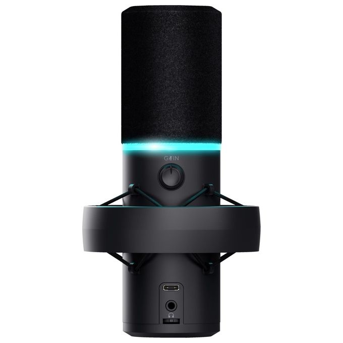 Trust 24354 GXT 255+ Onyx Microfono USB a Condensatore Cardioide con Braccio per PC Streaming Podcast Gaming colore Nero