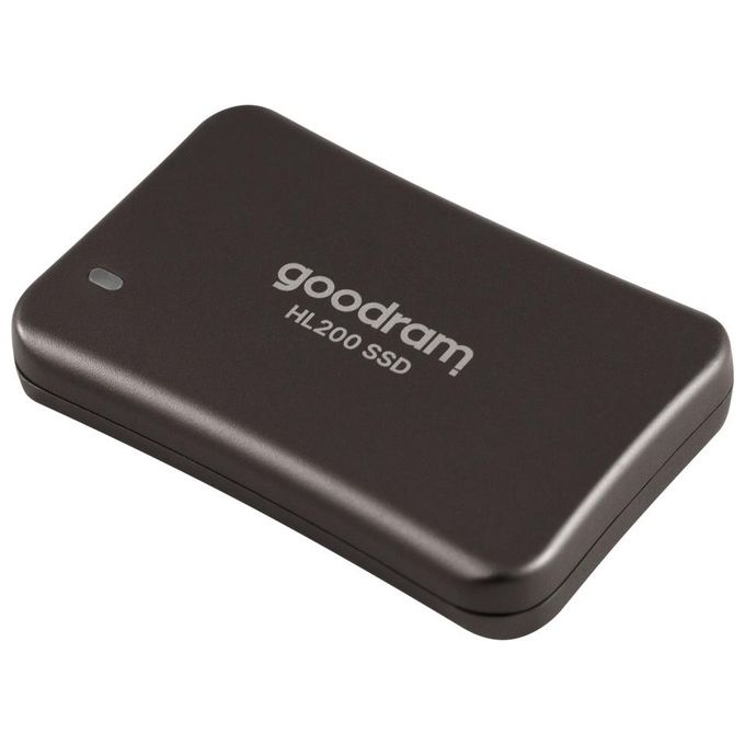 Goodram SSDPR-HL200-256 SSD Esterno 256 GB USB Tipo C 3.2 Gen 2 Velocita' Lettura 520 MB-s Scrittura 500 MB-s colore Grigio