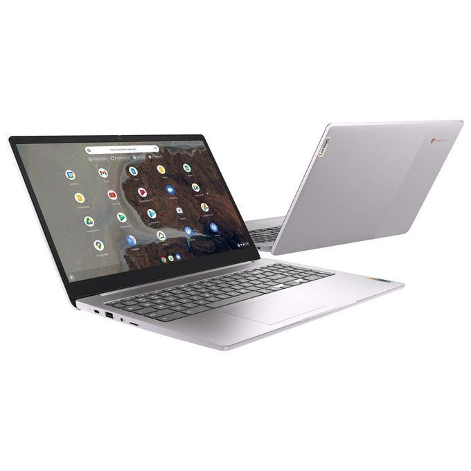 Lenovo 82N4004DIX IdeaPad 3 Chromebook 15.6'' Intel Celeron N4500 8 GB 128 GB eMMC Full HD IPS Wi-Fi 6 ChromeOS colore Grigio