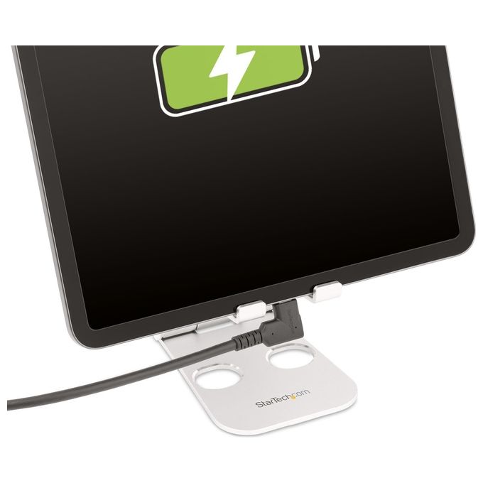 Startech.com Cavo Usb-c Angolare Robusto da 2mt Cavo di Trasferimento Dati Usb Type-c ad Angolo Retto