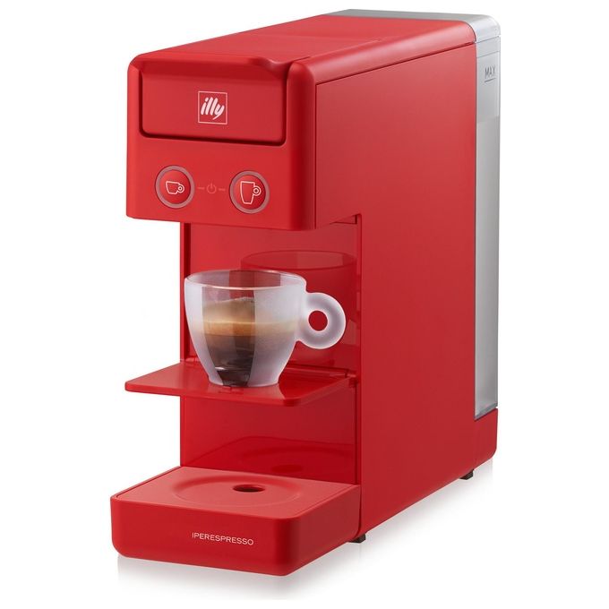 Illy Y3.3 Iperespresso Macchina da caffe' a Capsule 0,75 L 19 Bar 1250 W MultiBeverage colore Rosso