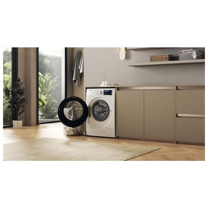 Whirlpool W6 08 SILENCE IT Lavatrice 10 kg Centrifuga 1400 Giri Classe energetica A Motore Inverter Funzione Vapore colore Bianco
