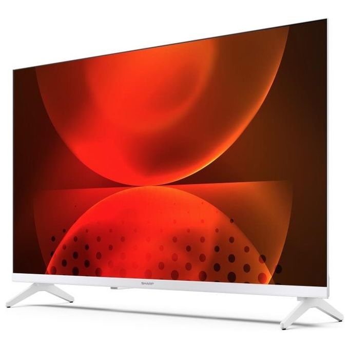 Sharp 32FH2EW TV LED 32'' HD Ready Android TV Smart Wi-Fi Bluetooth DVB-T2 colore Bianco