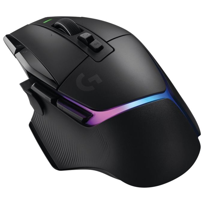 Logitech G502 X PLUS Mouse Gaming Wireless LIGHTSPEED Sensore HERO 25K 25600 DPI 13 Tasti Programmabili RGB colore Nero