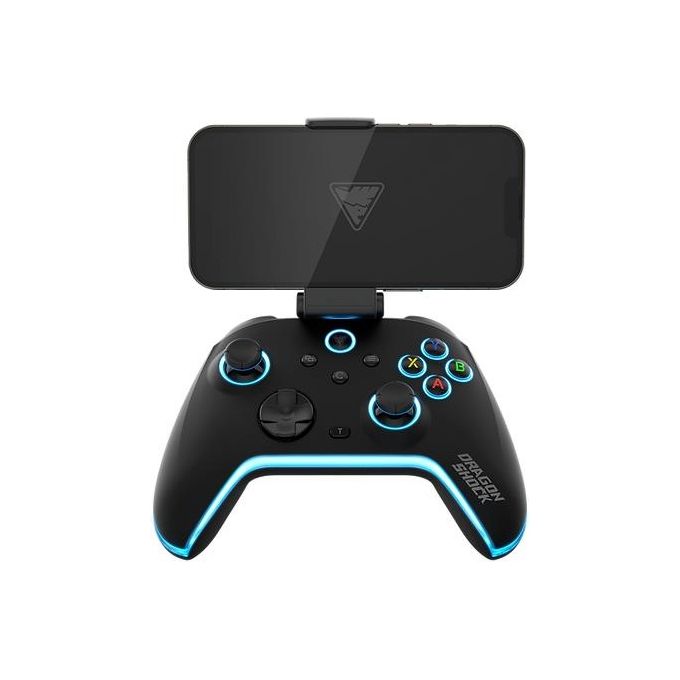 Dragonshock DSPCPC-BK Aurora Plus Gamepad Bluetooth RF USB Android PC PlayStation 3 iOS con Cavo USB Tipo-C 2 m Batteria 800 mAh colore Nero