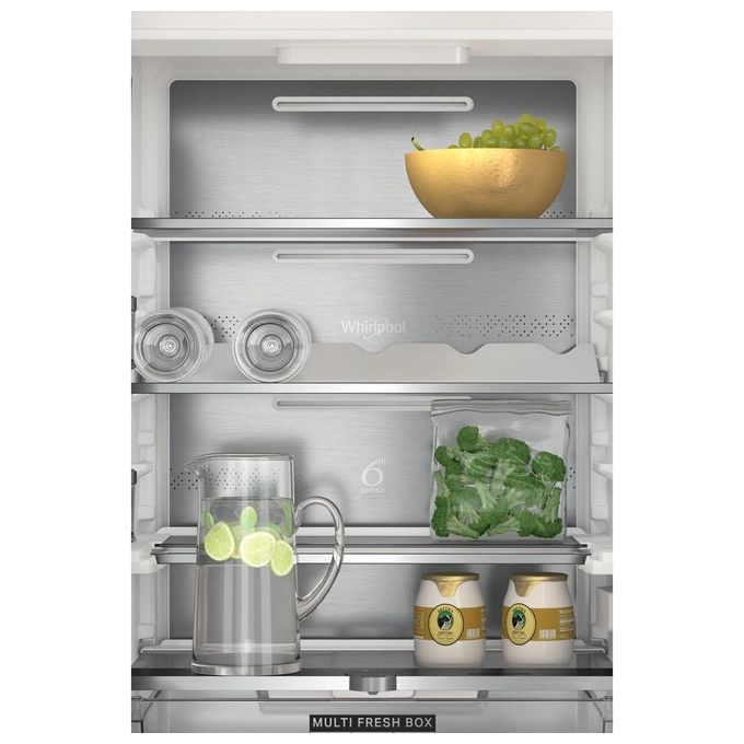 Whirlpool WHC18T573 Frigorifero Combinato da Incasso 250 L 177 cm Classe D Total No Frost 32 dB 6° Senso colore Bianco