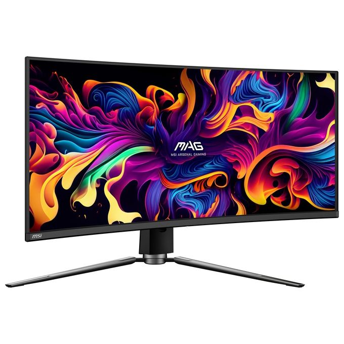 MSI MAG 341CQP QD-OLED Monitor Gaming 34'' UltraWide QHD 3440x1440 QD-OLED 175Hz 0,03ms HDR400 1800R colore Nero