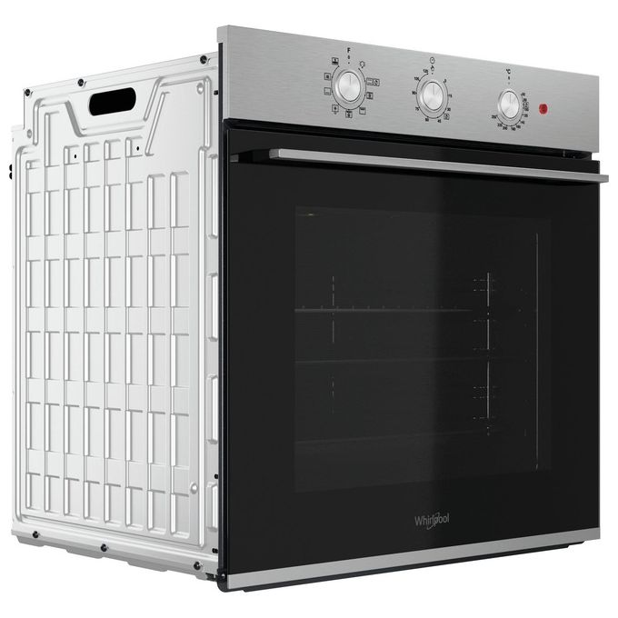 Whirlpool OMK38HU0X Elements Forno da incasso Elettrico 71 L Classe A 9 Funzioni SmartClean Cook3 (60x60x56 cm) colore Nero Inox