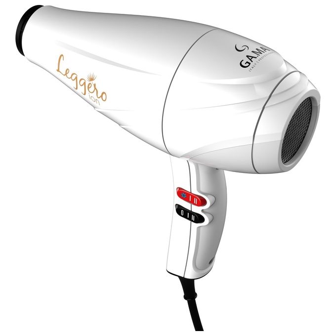 Ga.Ma A21 Leggero Asciugacapelli 2100W Bianco