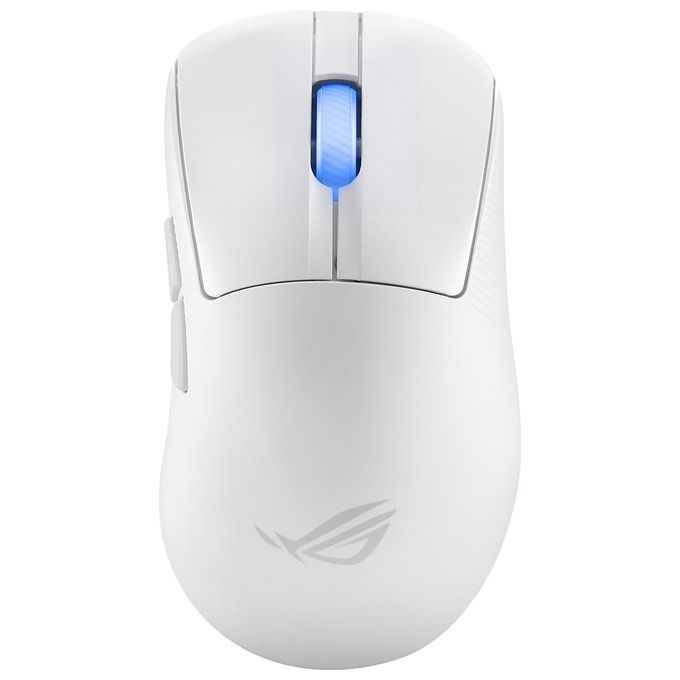 Asus 90MP03N0-BMUA10 ROG Keris II Ace Mouse Gaming Wireless 42000 DPI 54g Polling Rate 8000 Hz colore Bianco