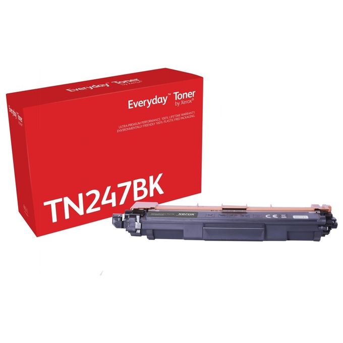 Xerox TN-247BK Everyday Toner compatibile Brother Alta Capacita' 3000 pagine colore Nero