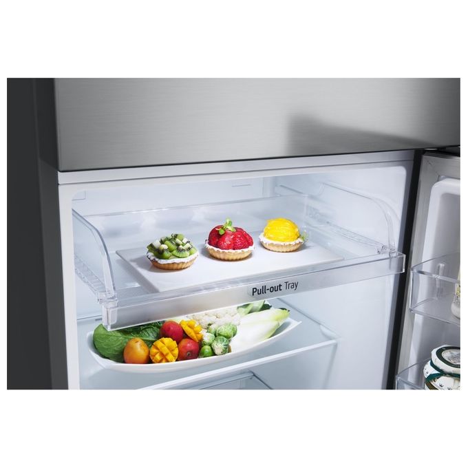 LG GTBV38PZGKD Frigorifero Doppia Porta 335 L 172 cm Classe E 35 dB Total No Frost DoorCooling+ Linear Cooling colore Inox