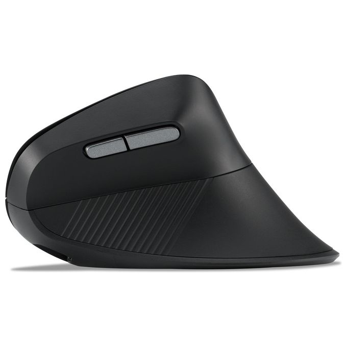 Kensington K72482WW Pro Fit Ergo MY630 EQ Mouse Ricaricabile Wireless con Bluetooth e Ricevitore USB-A 55% Materiale Riciclato Batteria Fino a 4 Mesi colore Nero
