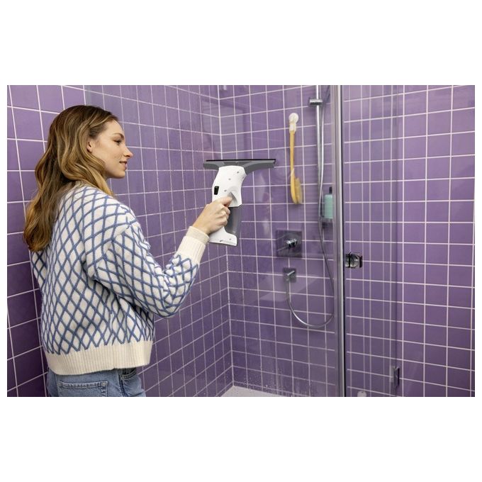 Kärcher WV 1 PLUS Lavavetri Aspiragocce Portatile Batteria Li-Ion 0,1 L 60 m² 54 dB colore Nero Bianco