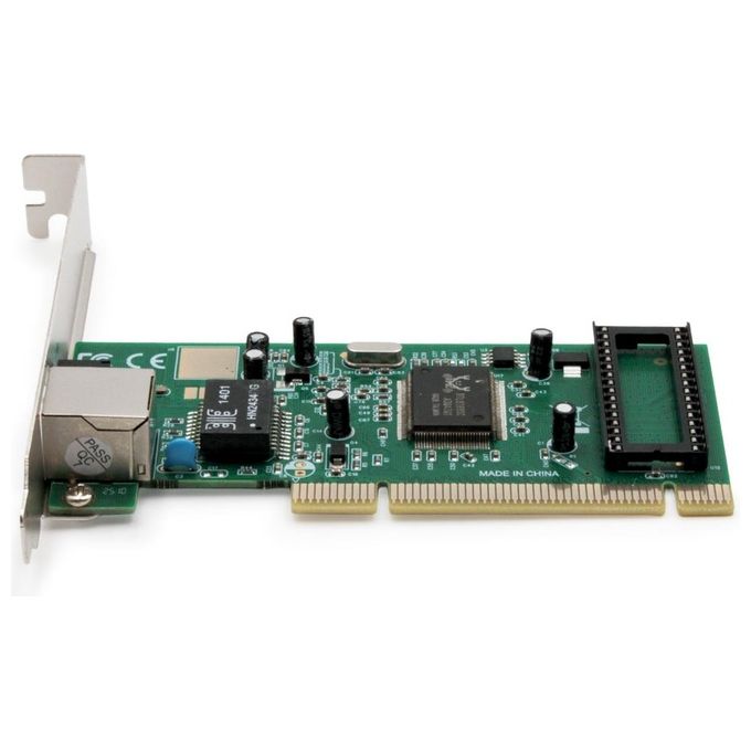 Digitus Scheda Aggiuntiva Di Rete Gigabit Pci 10-100-1000 32 Bit Con Bracket Aggiuntivo Low Profile