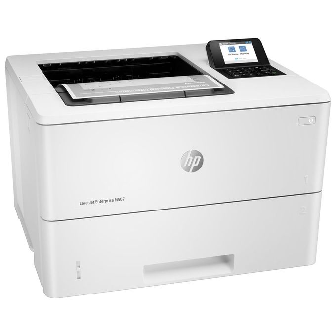 HP 1PV88A Stampante Laser A4 B-N 45 ppm Fronte Retro Automatico Wi-Fi Ethernet Display Touchscreen a Colori colore Bianco
