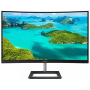 Philips 322E1C Gaming Monitor Curvo da 32'', FHD LED VA Adaptive Sync 75 Hz, HDMI, Display Port, VGA, Flicker Free, Low Blue, Nero
