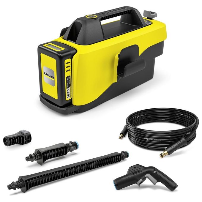 Kärcher 1.328-501.0 OC 6-18 BATTERY SET Idropulitrice a Batteria 18 V 24 bar 200 l-h colore Nero Grigio Giallo