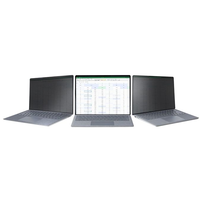 StarTech.com 135S-PRIVACY-SCREEN Filtro Privacy per Laptop Antiriflesso Riduzione Luce Blu 51% Finitura Opaca Angolo di Visione ±30° colore Nero
