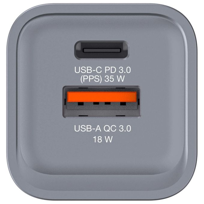 Verbatim GNC-35 Caricatore Universale Nero-Grigio AC Ricarica Rapida Interno